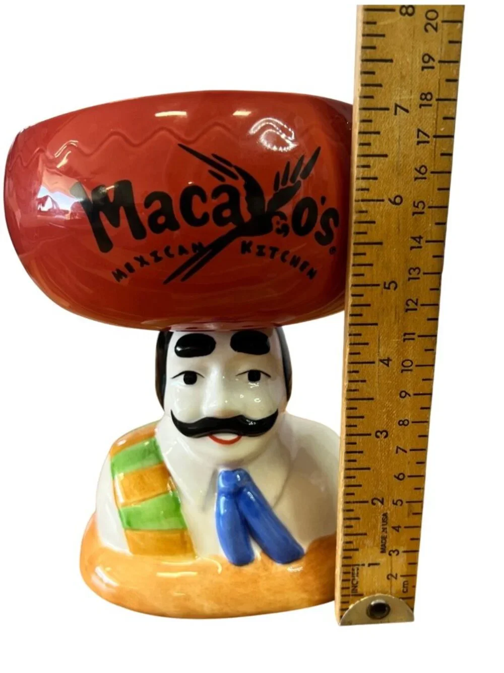 Macayos Mexican Kitchen margarita bowl, salsa bowl, souvenir